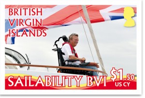 Geoff Holt/Sailability BVI stamp