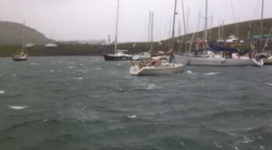 Swa Witch makes her way to the marina