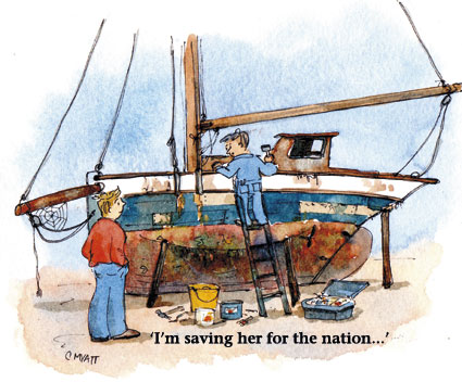 'I'm saving her for the nation...'