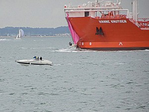 Cowes collision