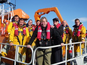 Timothy Spall on RNLI lifeboat