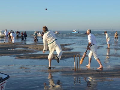 Brambles Bank cricket