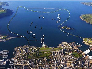 Americas Cup World Series course area Plymouth