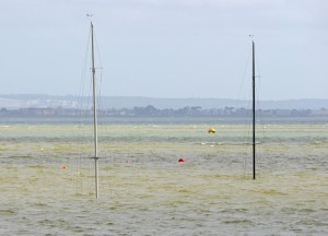 cowes dragon daring sink sunk