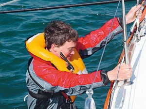 Ben in lifejacket