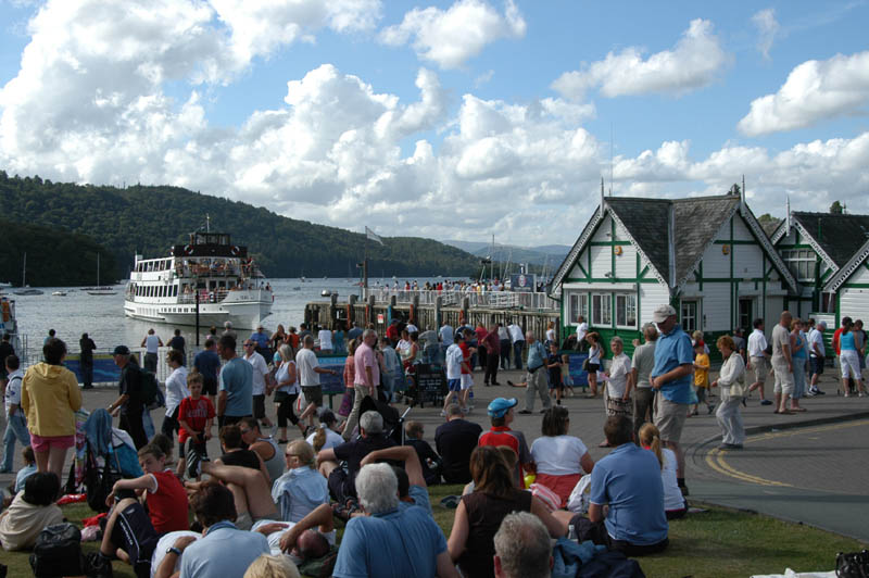 Olympic flame crosses Windermere on a boat Practical Boat Owner
