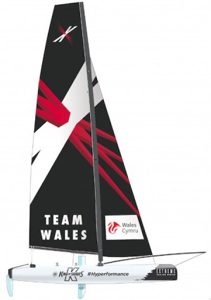 team wales extreme sailing catarmaran