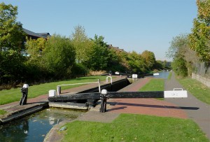 Wolverhampton Lock Flight