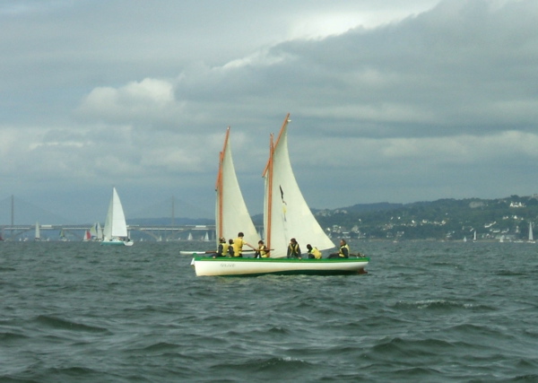 Two-masted lugger