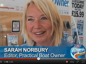 Sarah Norbury, 2011 PBO Green Awards video