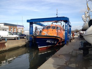 RNLI at Cobbs Quay Marina