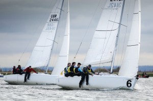 Match Racing in action © Paul Wyeth & RYA 2012