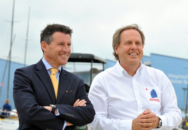 John Tweed Chief Executive of the WPNSA reflects on the venue's success with Lord Seb Coe - © Dorset Media Service