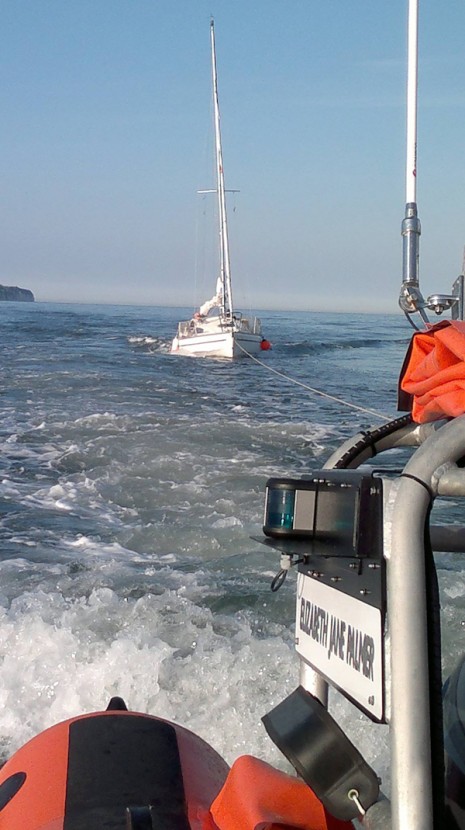 Flamborough's inshore lifeboat