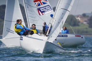 The British Sonar Team in action. Credit: Paul Wyeth/RYA.
