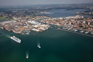 Poole quay birds eye view_Sue Sieger.