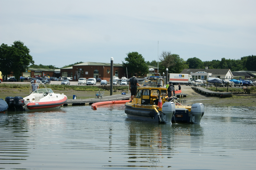 Hamble oil spill exercise
