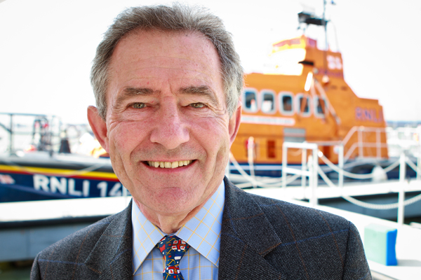 RNLI Chairman Charles Hunter-Pease