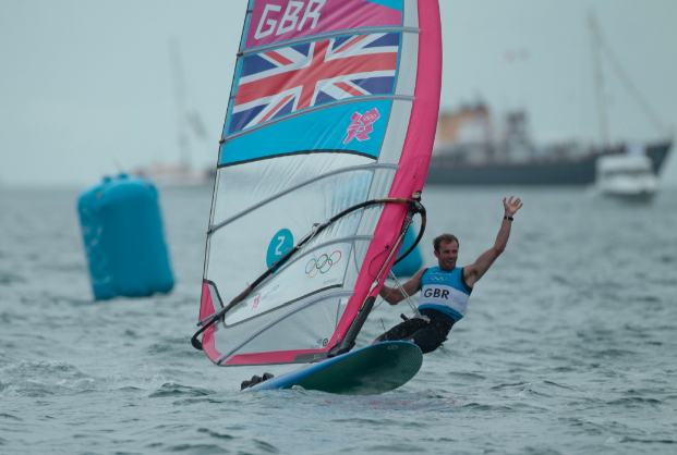 RS:X windsurfer Nick Dempsey. Credit onEdition