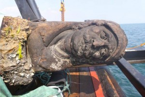 Swash channel wreck - rudder