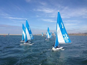Pico dinghy sailing_Credit SailLaser Weymouth