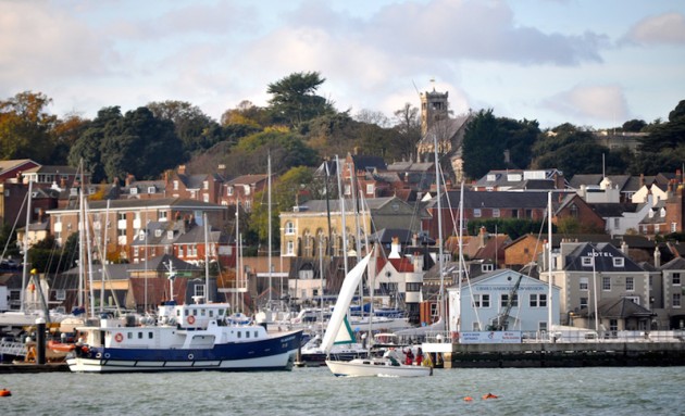 View of the Harbour Office from East Cowes