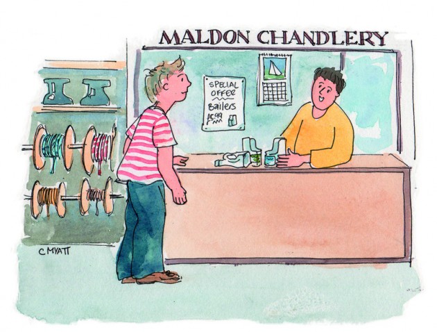 Dave Selby PBO podcast March 2014. Cartoon credit: Claudia Myatt