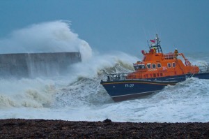 Newhaven lifeboat searches for missing boy_credit Paul Appleton