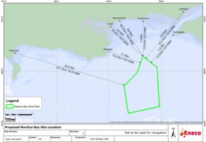 Proposed Navitus Bay site location