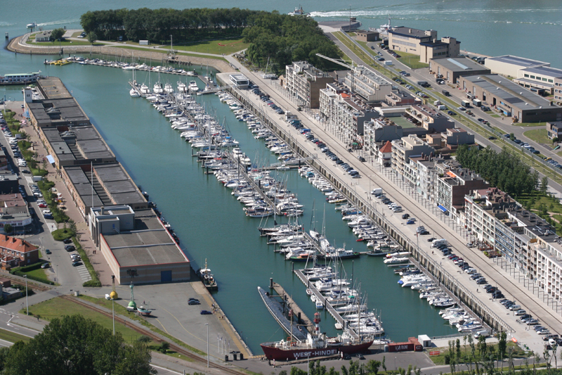 Zeebrugge air view