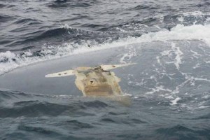 Overturned hull of Cheeki Rafiki