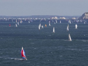 RTIR_In 2013, photographer Ian Roman captured the vast Round the Island Race fleet rounding of The Needles.jpg