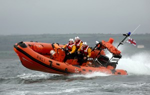 The B class Atlantic 75 lifeboat