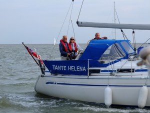 Alan and Geraldine Sinfield on Tante Helena