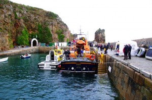 Sea Service in Sark 17-08-14 Pic by Tony Rive