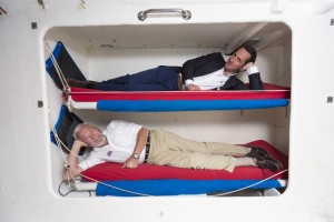 Iain Percy, the late Bart Simpson's sons, Hamish and Freddie, Jo Dixie-Goodwin, Frank Dixie and children from the trust on Press Day at the PSP Southampton Boat Show 2014_credit onEdition