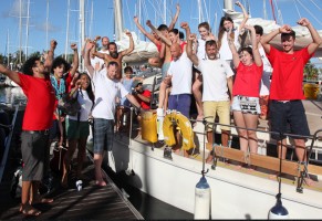 Team Tinia and the Brixham Sailing Club posse