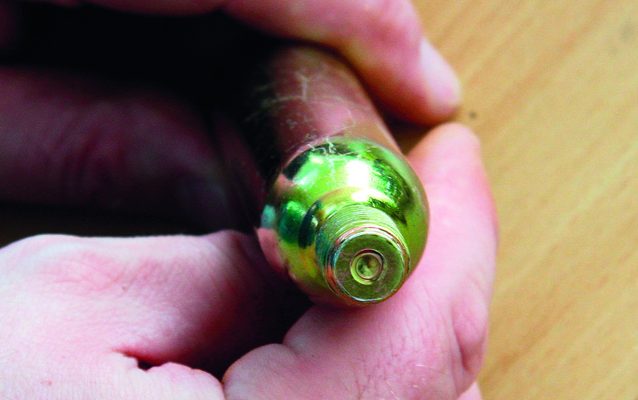 lifejacket cylinder intact