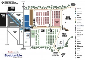Beaulieu Boatjumble 2015 Map