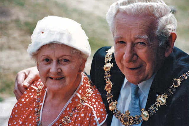 Irene and Bernard Jordan. Credit: RNLI