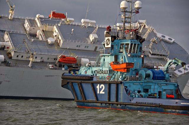Hoegh Osaka at Alpha Anchorage.