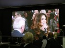 London Boat Show 2015-Nicole Scherzinger at the Sunseeker International stand