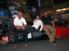 London Boat Show 2015-Solent Whisper designer Ron Price, Paralympian Helena Lucas and boatbuilder Tom White