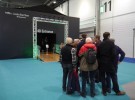 London Boat Show 2015-queuing for the 4D Experience
