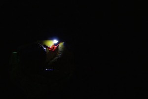The Crewsaver (inset) was brightest from a distance at certain angles