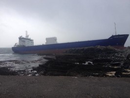 The stricken tanker. Credit: Iona Cameron MacLean