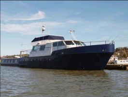 Sirius M berthed at Medway Bridge marina