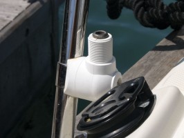 tiller pilot bracket