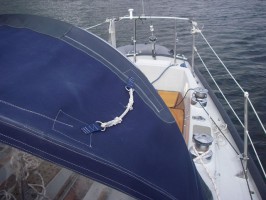 Sprayhood handles