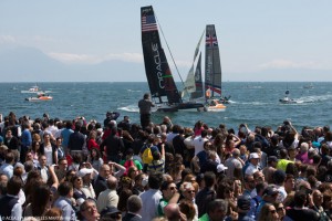 America's Cup World Series racing in Naples 2013.
